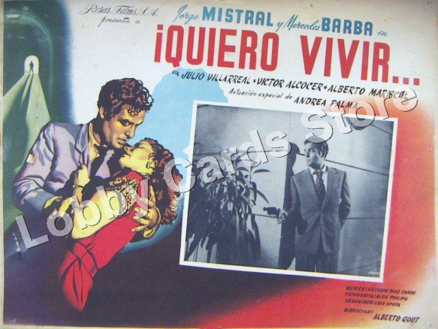 JORGE MISTRAL/QUIERO VIVIR